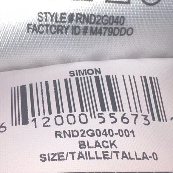 BCBGMaxAzria Simon Black Dress Pants Mid-Rise Trousers Size 0 NWOT - Picture 11 of 13